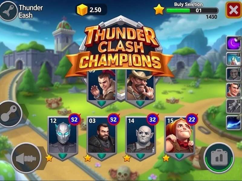 Thunder Clash Champions Game Screenshot